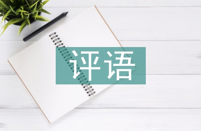 思想政治表現(xiàn)評語